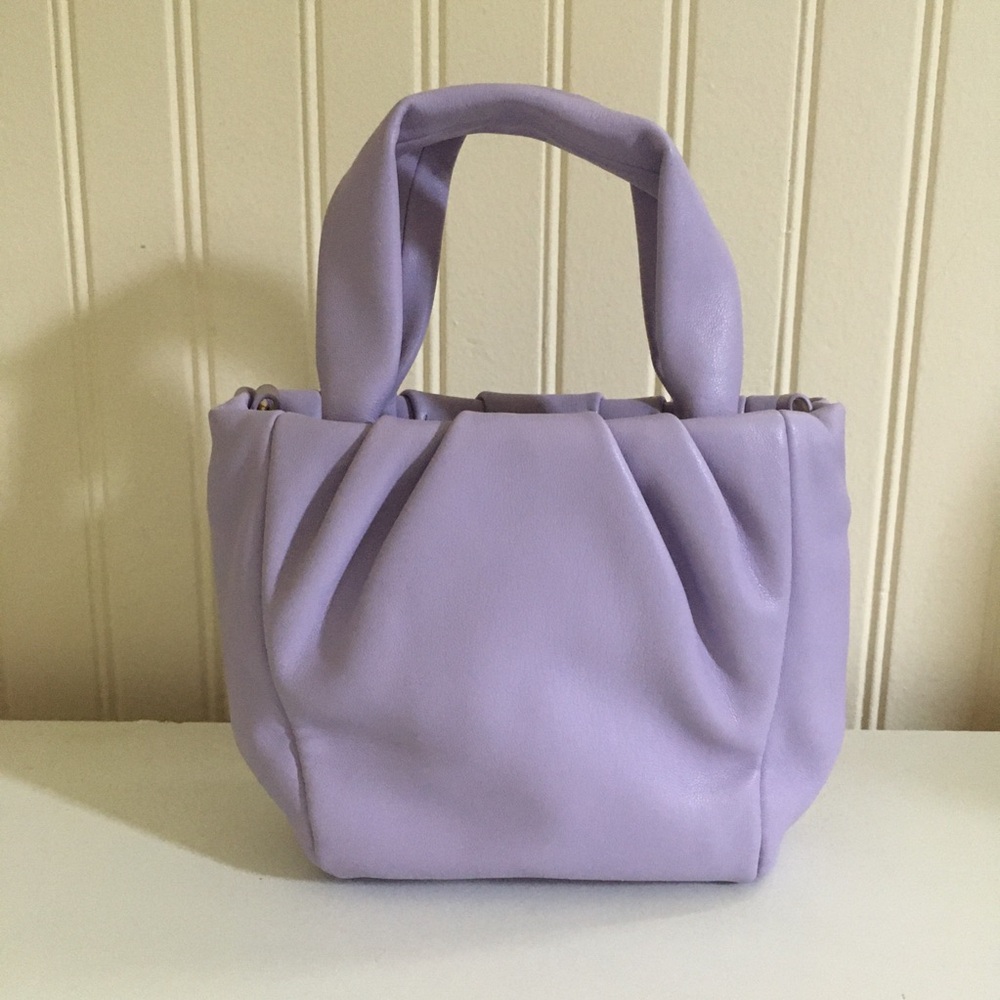 Zara soft mini lavender light purple crossbody bag - Picture 2 of 9